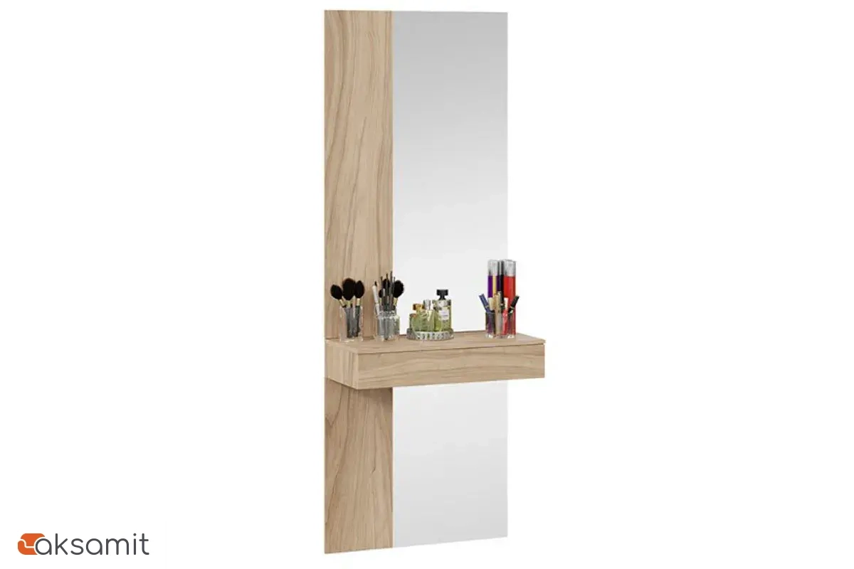 Тумба подвесная с зеркалом Порто СМ-102.08.001 (Яблоня Беллуно)