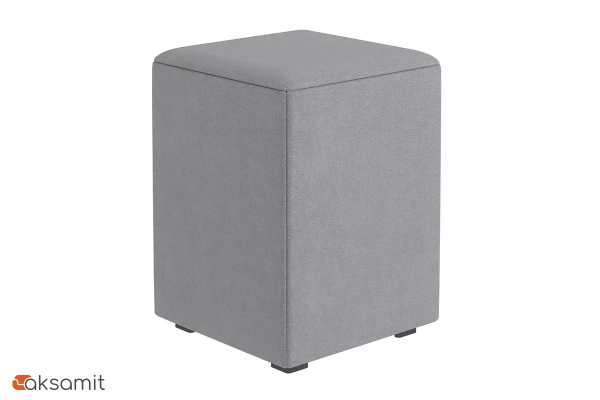 Пуф Рим (Ткань вивальди / Серый 7)