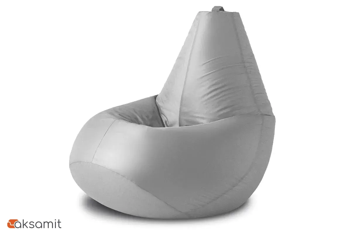 Кресло-мешок Груша Стандарт 3XL (Оксфорд / Серебристо-серый)