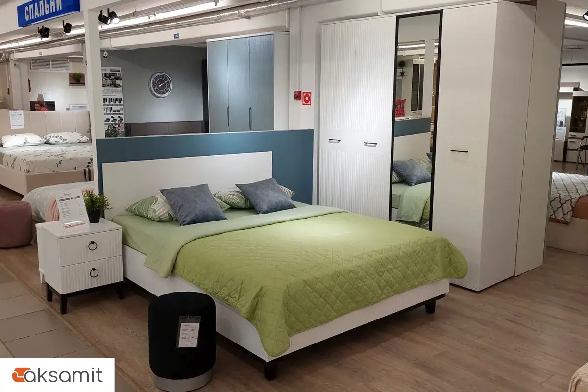 Тумба прикроватная Шарлиз (Белое сияние/Белый снег)