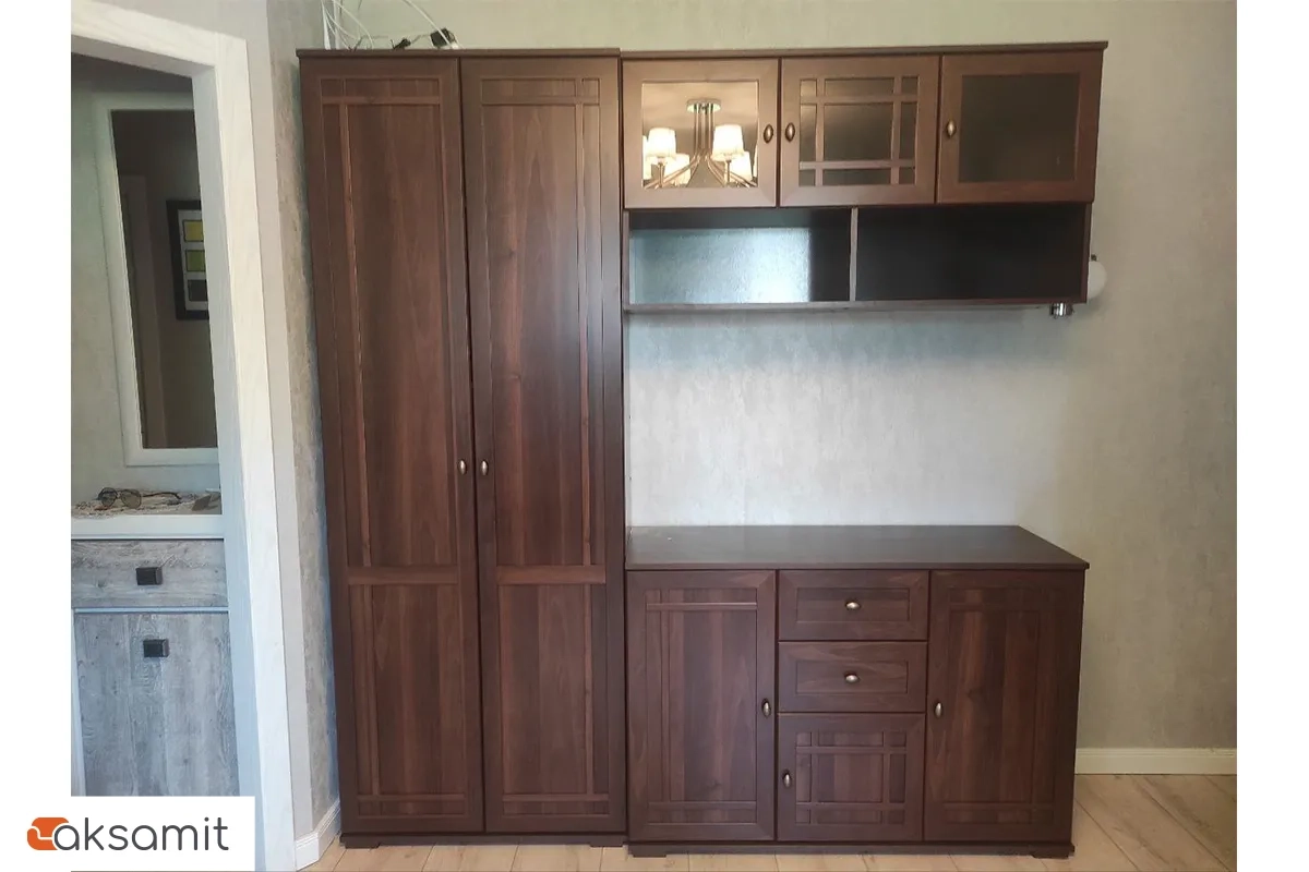 Sherlock 4 Шкаф навесной орех шоколадный