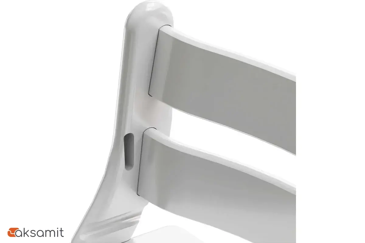 Стул детский HAPPY BABY в цвете Белый (каркас, сиденье, подставка для ног, столик, пояс)