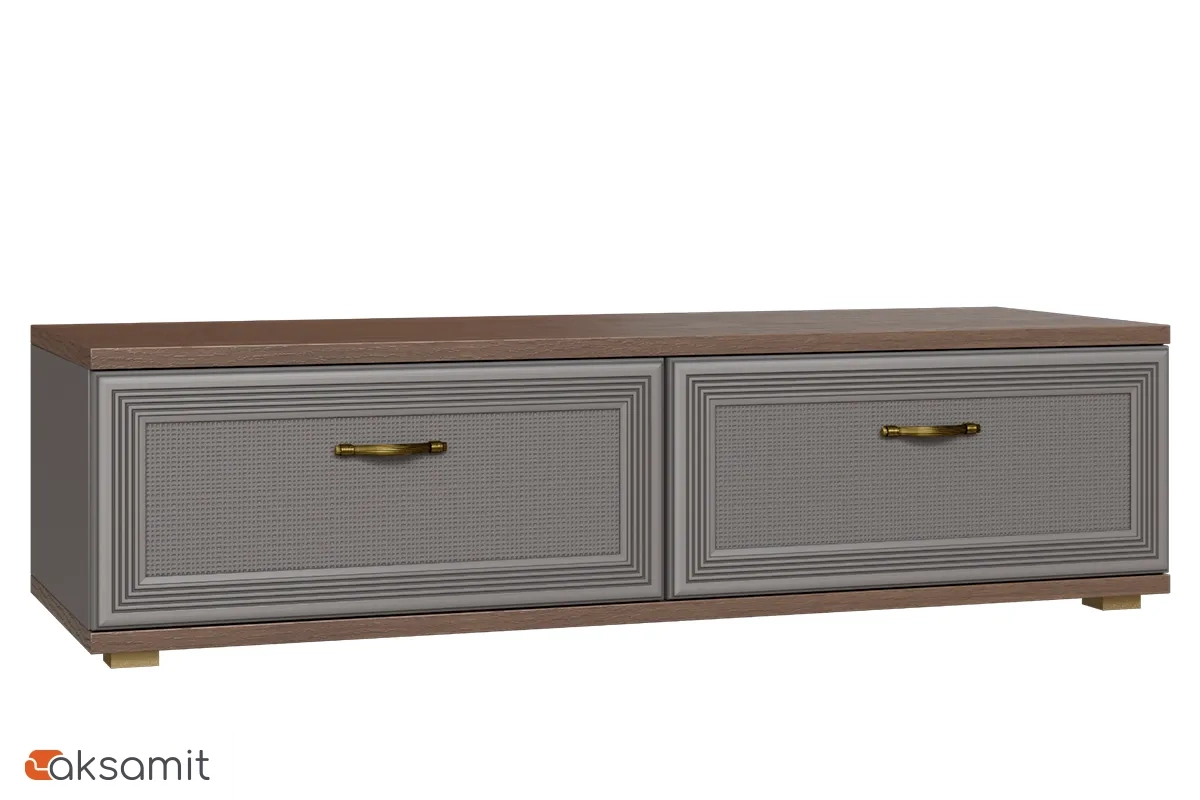 Тумба ТБ-1073-ГТ-СО (Гикори Джексон Темный / Серый Оникс)