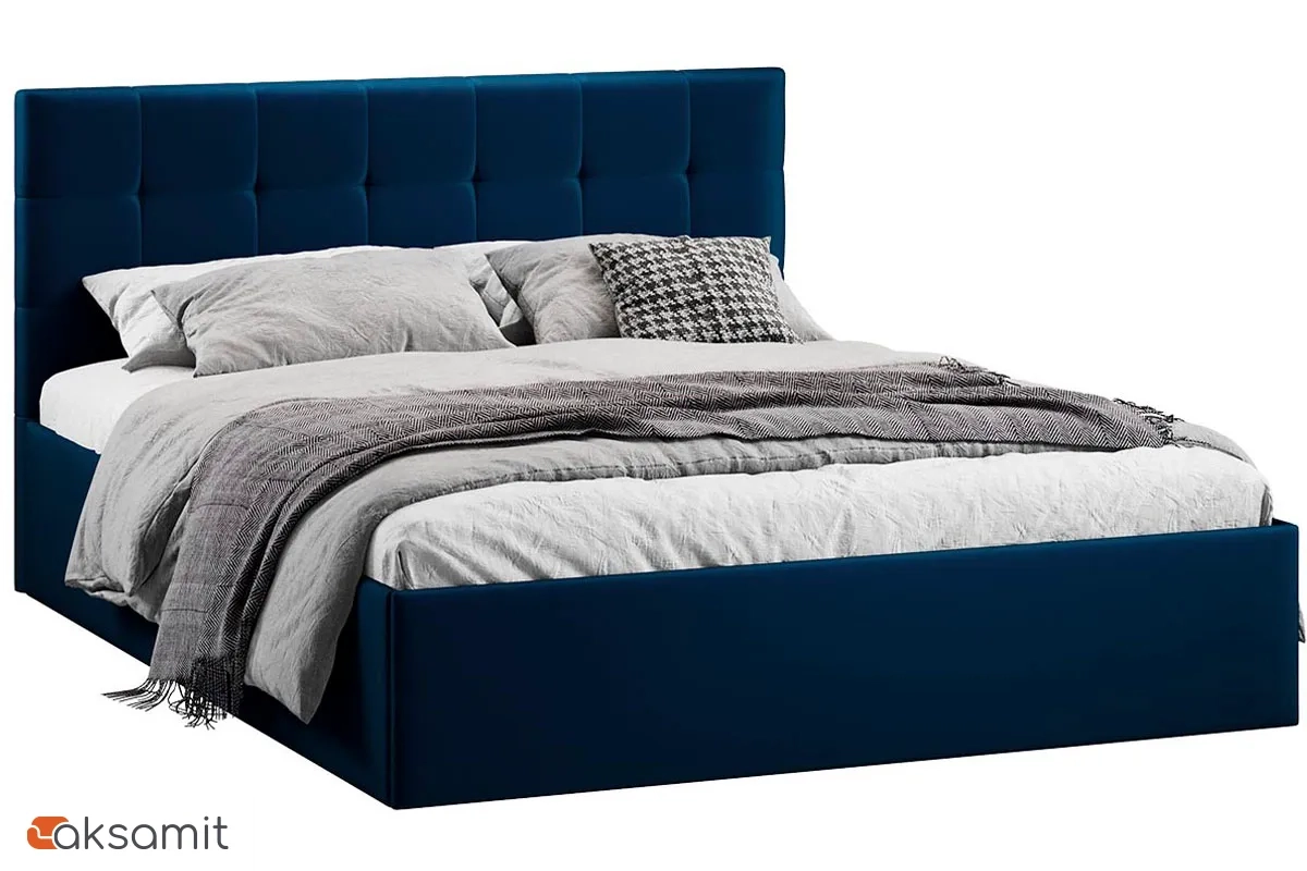 Кровать Джоли с ПМ 160х200 Тип 1 (Велюр/Confetti Blue) Кровать Джоли с ПМ 160х200 Тип 1 (Велюр/Confetti Blue)