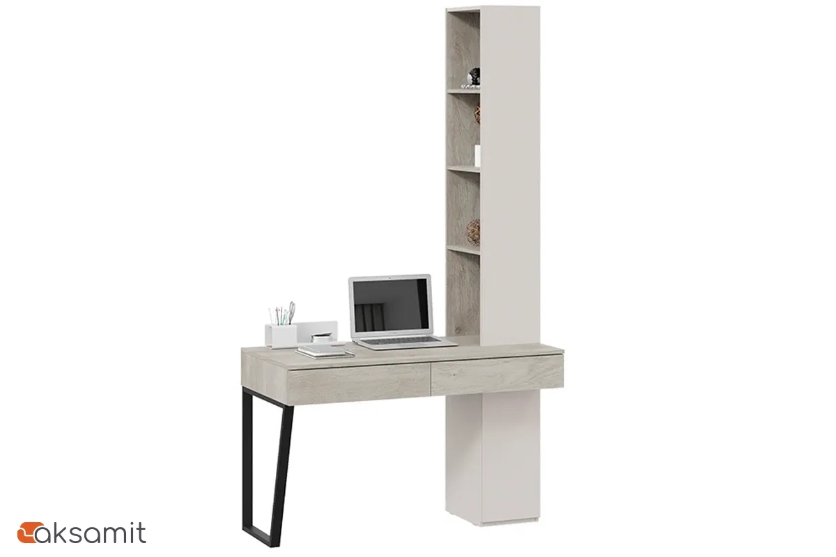 Спальный гарнитур Порто №3 (Кашемир матовый / Кашемир сатин / Велюр Confetti Smoke) фото