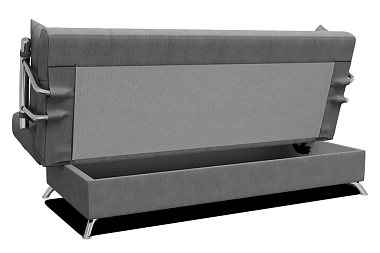 Диван-кровать Финка с хром. бок. "Регина-45.2" Lovely 6 Дымчато-серый