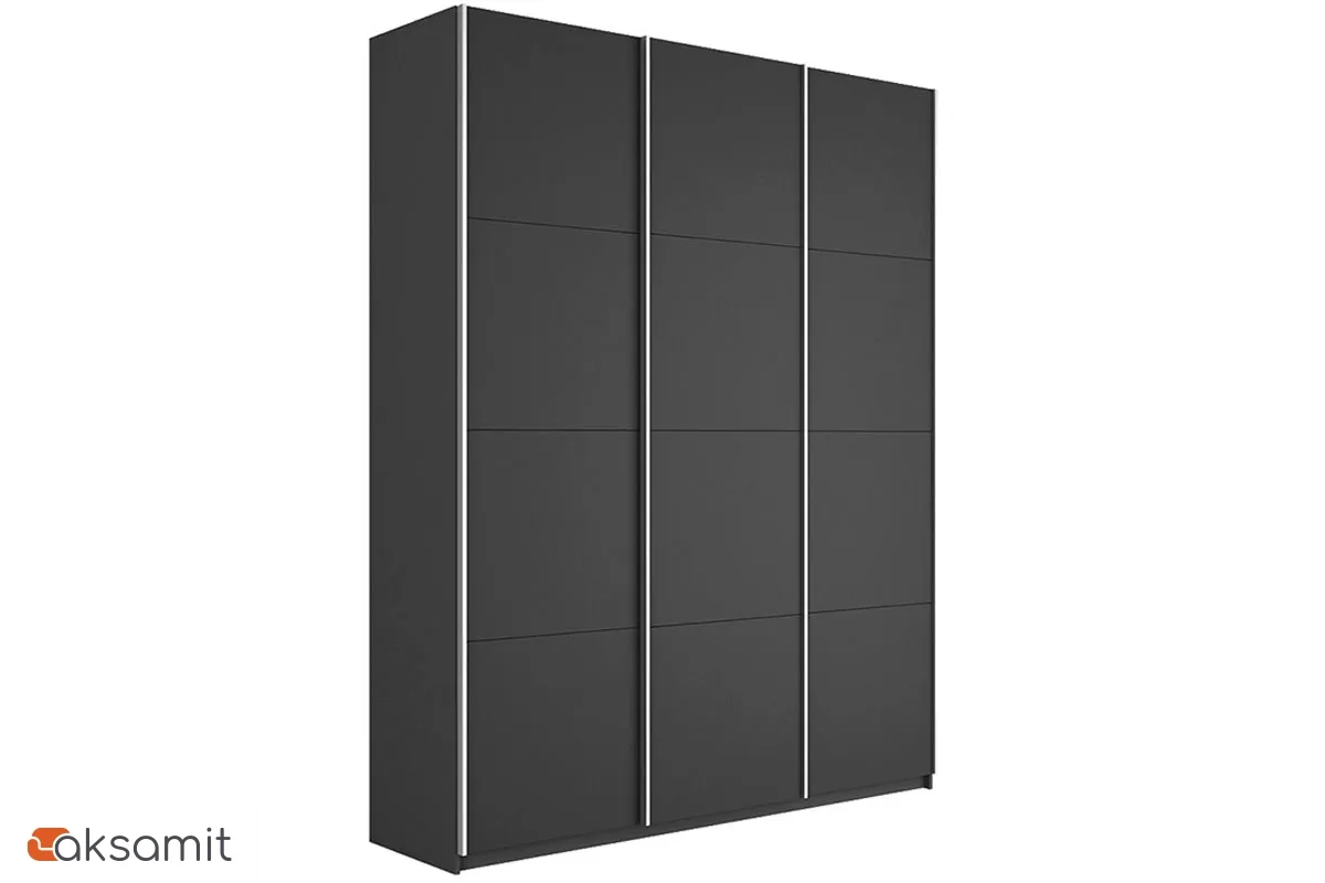 Шкаф-купе 3-х дверный Траст СШК 2.180.60-11.11.11 (1800x570x2300) (Серый диамант) Шкаф-купе 3-х дверный Траст СШК 2.180.60-11.11.11 (1800x570x2300) (Серый диамант)