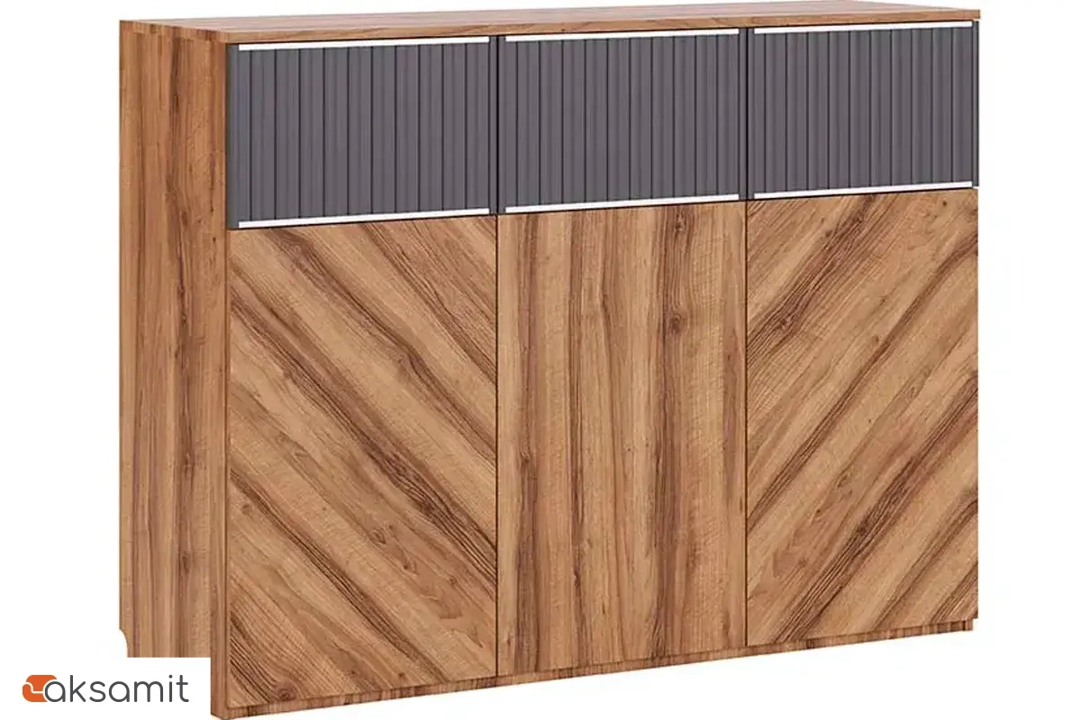 Греденция Моника Мод. 4 (Авелано/Графит)