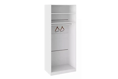 Шкаф для одежды Наоми СМ-208.07.03 (Белый глянец)