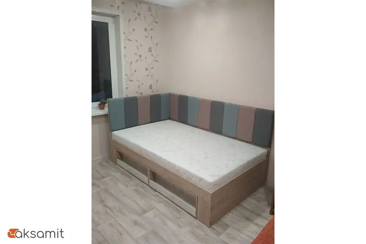 Кровать 1.2 с мягким элементом 1.2 и 2.0 Алиса Мод. 2.3 (Гикори Джексон/Спринт/Savana) Кровать 1.2 с мягким элементом 1.2 и 2.0 Алиса Мод. 2.3 (Гикори Джексон/Спринт/Savana)