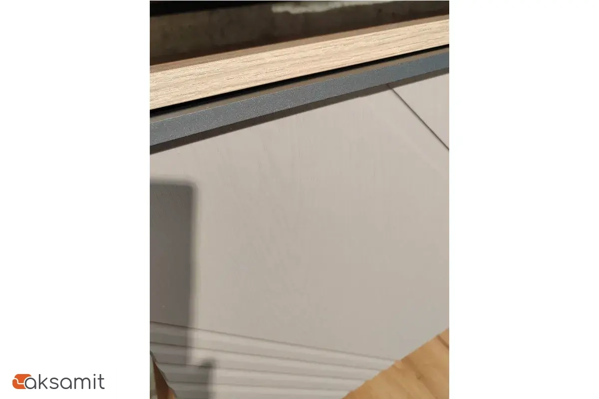 Тумба большая 1800 Кенди Мод.2 (Дуб Альпийский/Ясень Грей Софт)