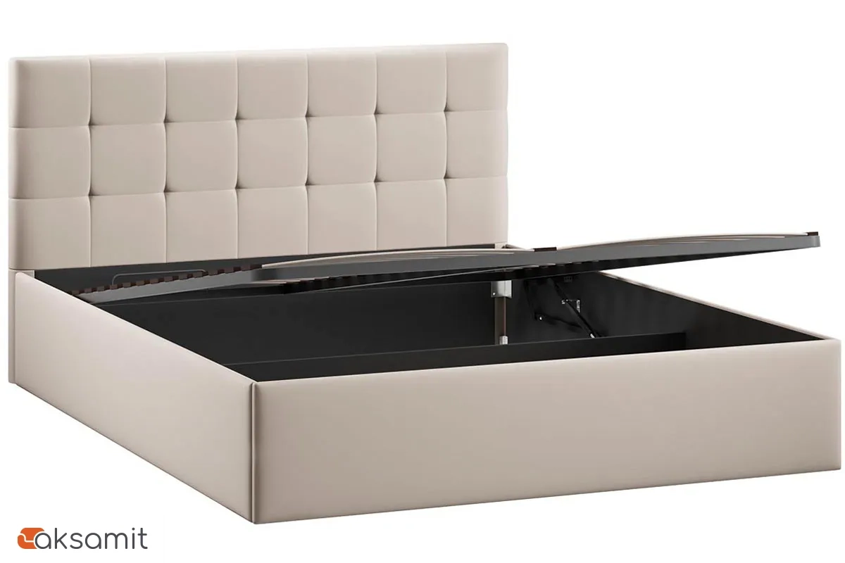 Кровать Джоли с ПМ 160х200 Тип 1 (Велюр/Confetti Cream) Кровать Джоли с ПМ 160х200 Тип 1 (Велюр/Confetti Cream)