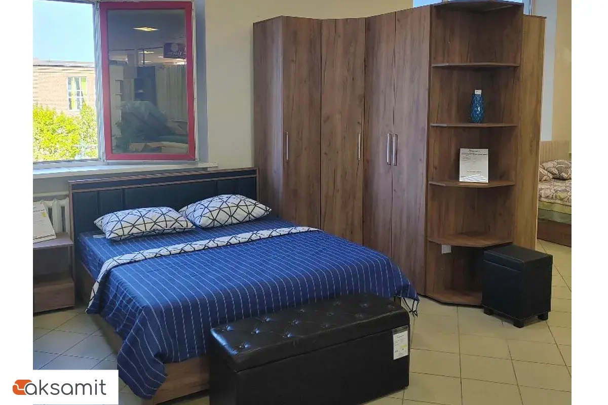 Монако 55 Шкаф для белья Дуб табачный Craft