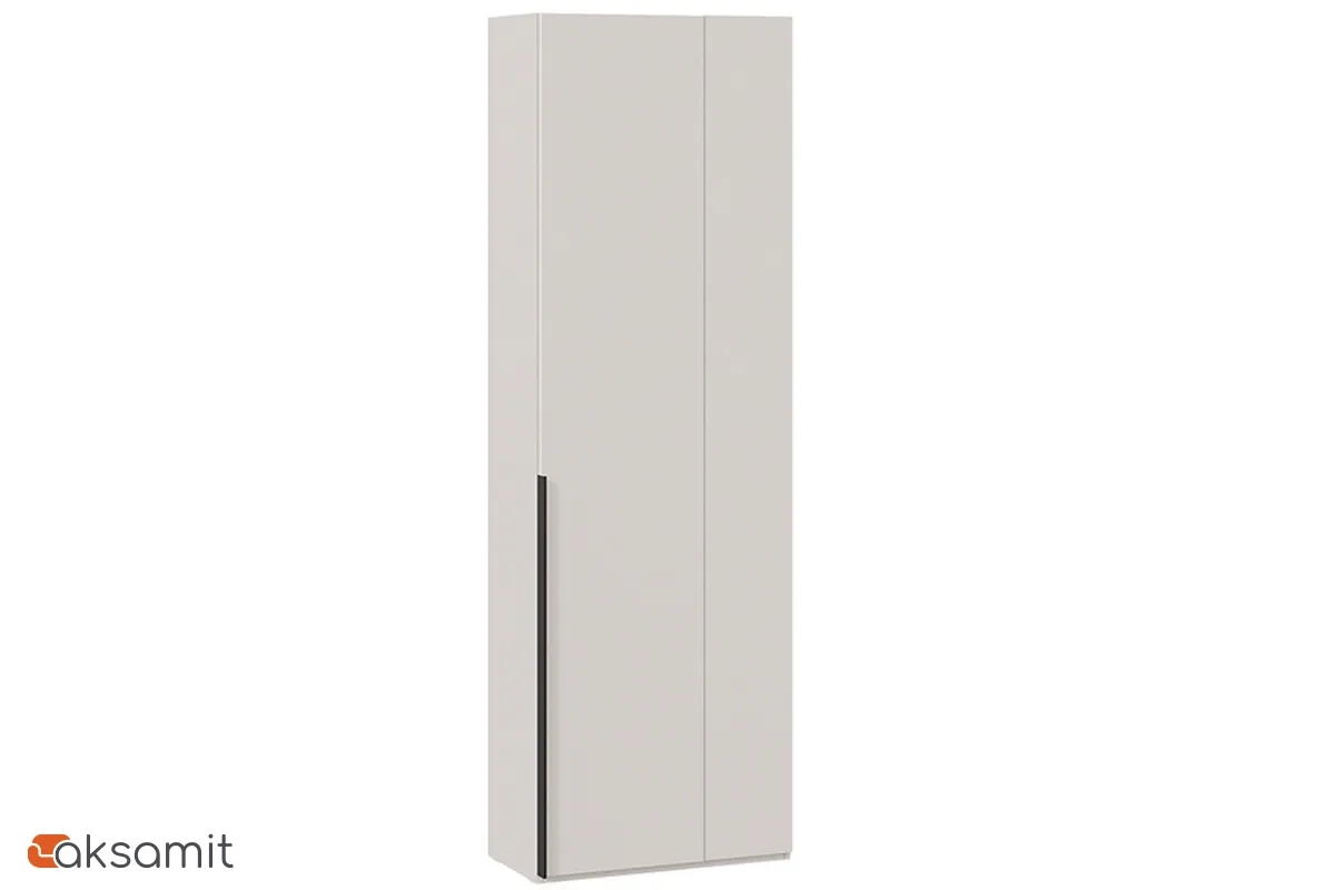 Спальный гарнитур Порто №3 (Кашемир матовый / Кашемир сатин / Велюр Confetti Smoke) фото