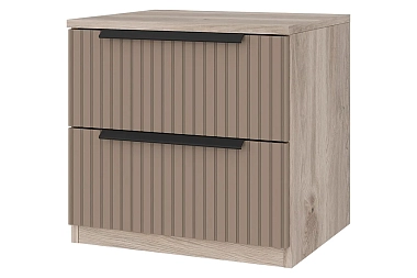 Спальный гарнитур Астория №1 / без кровати (Дуб кастелло серый / Грей софт) фото