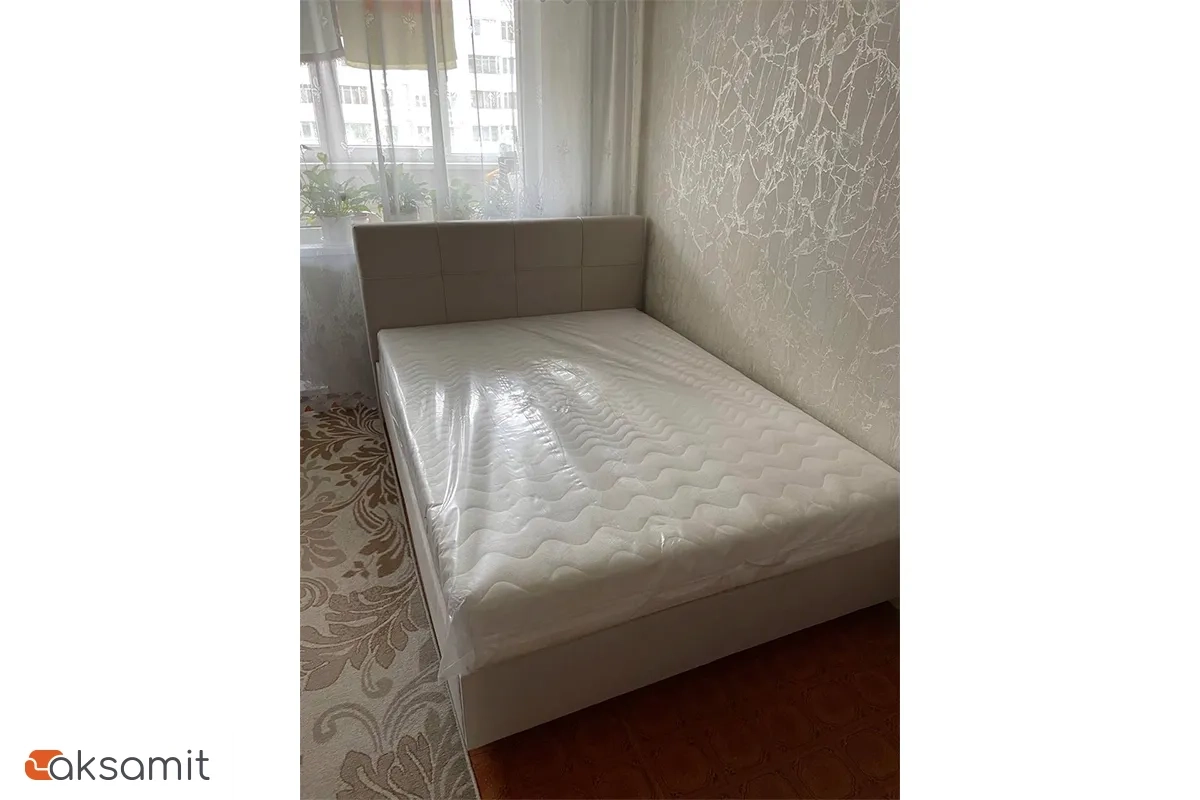 Кровать Каприз на латах 140х200 (Newtone Light BEIGE (светло-бежевый)) Кровать Каприз на латах 140х200 (Newtone Light BEIGE (светло-бежевый))