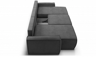 Модульный диван Тахо 1 секции+2 оттоманки (Ультра Грей)