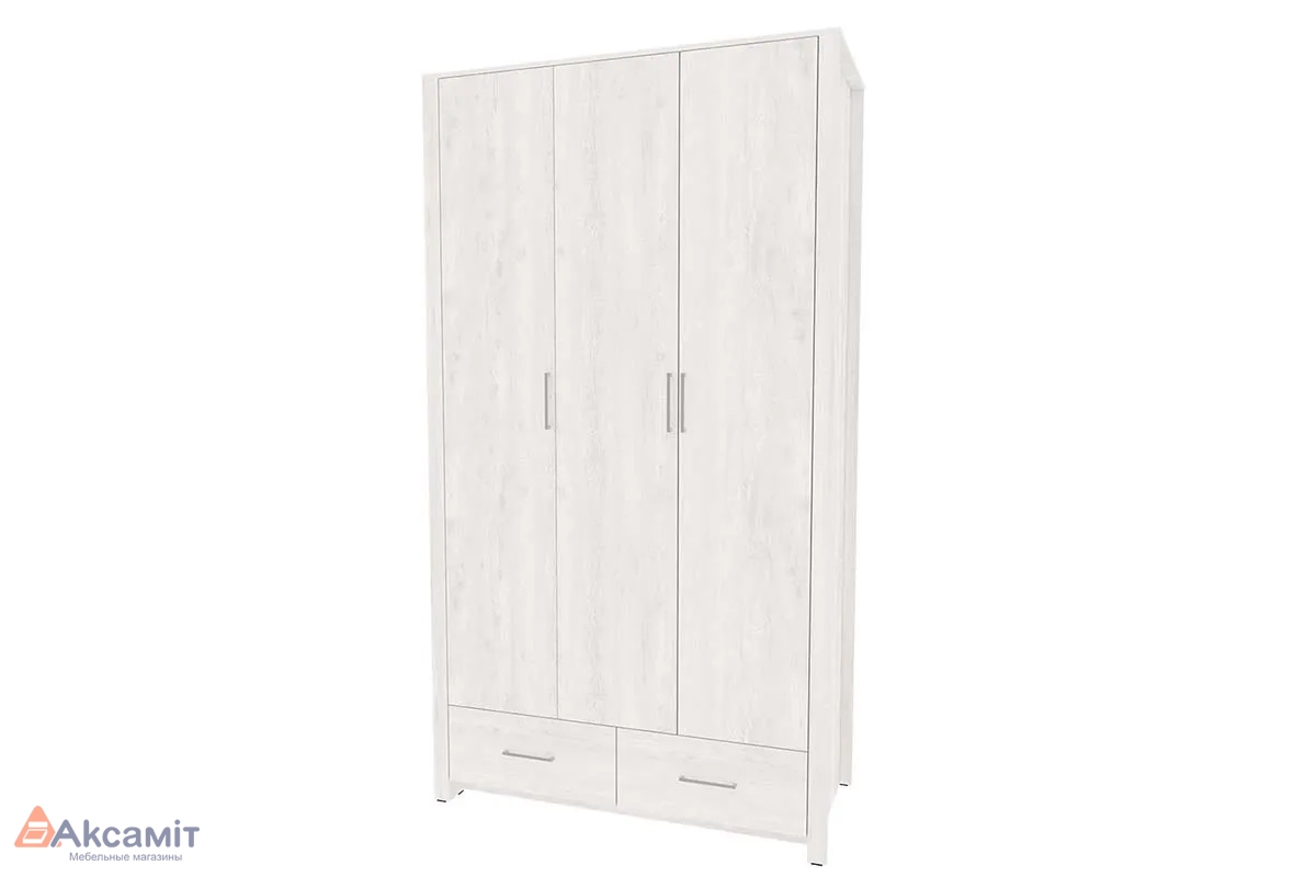 Шкаф для одежды и белья Solana Amberg 444 Стандарт/Стандарт (Бетон Пайн светлый)