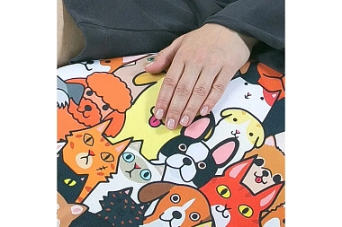 Кресло-мешок Груша Миди 2XL (Мебельный хлопок / Домашние любимцы)