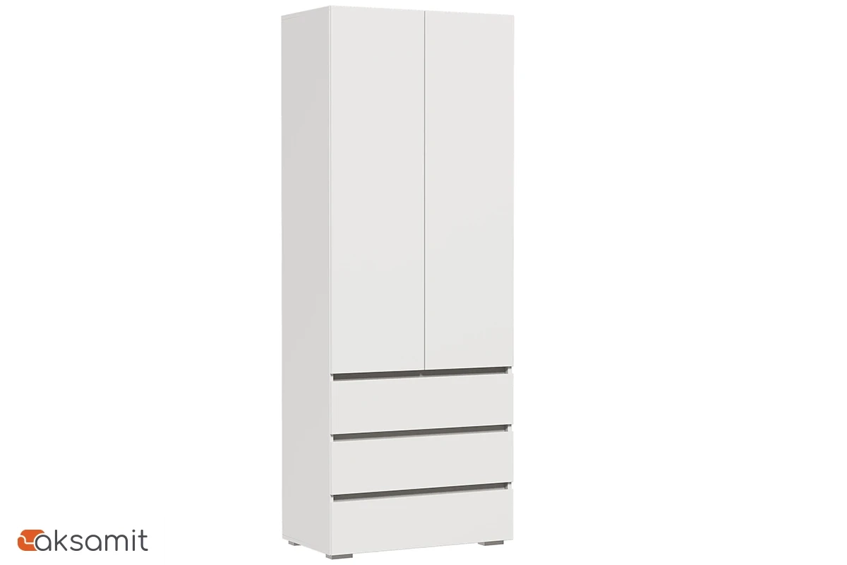 Шкаф 2-створчатый Веста (Белый)