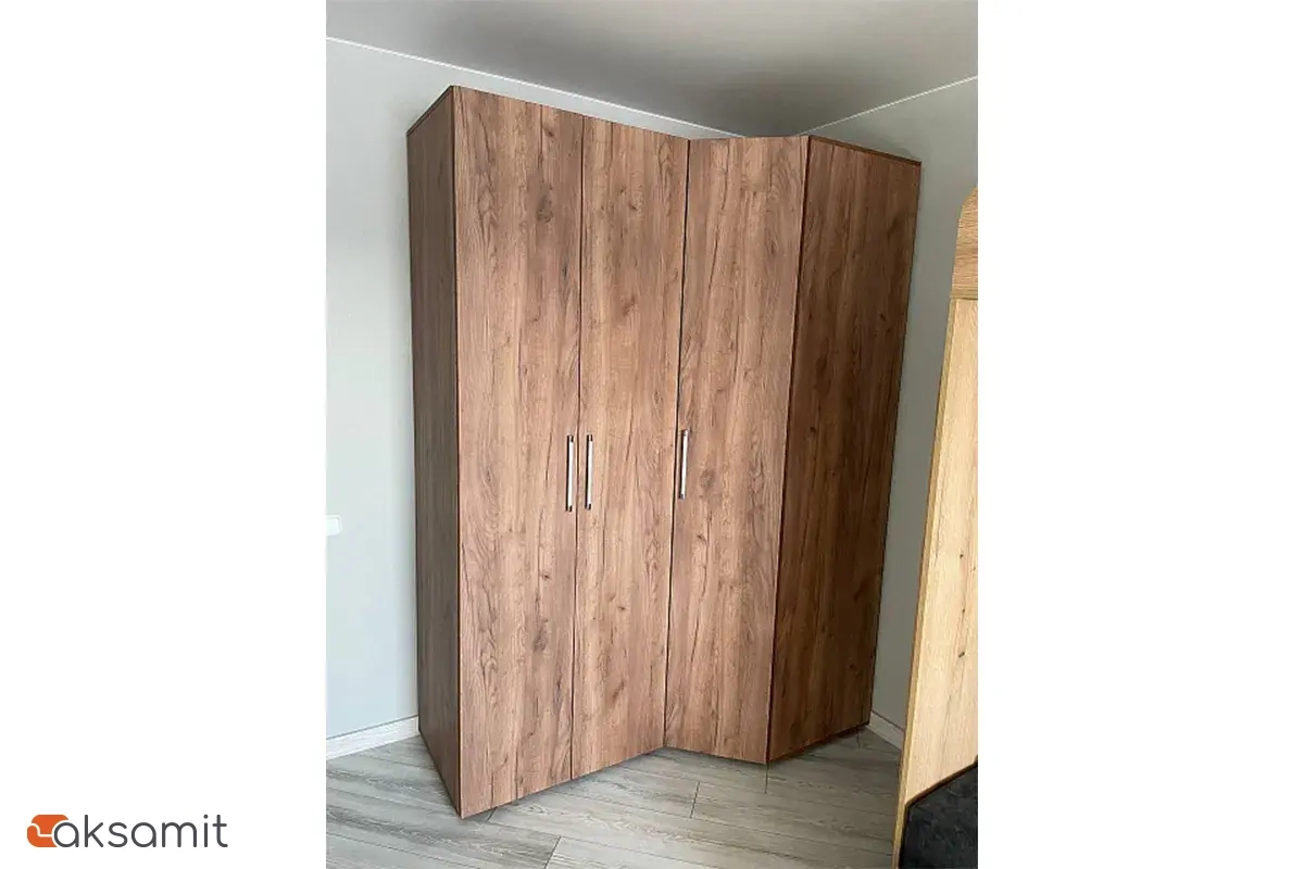 Монако 156 Шкаф угловой Дуб табачный Craft