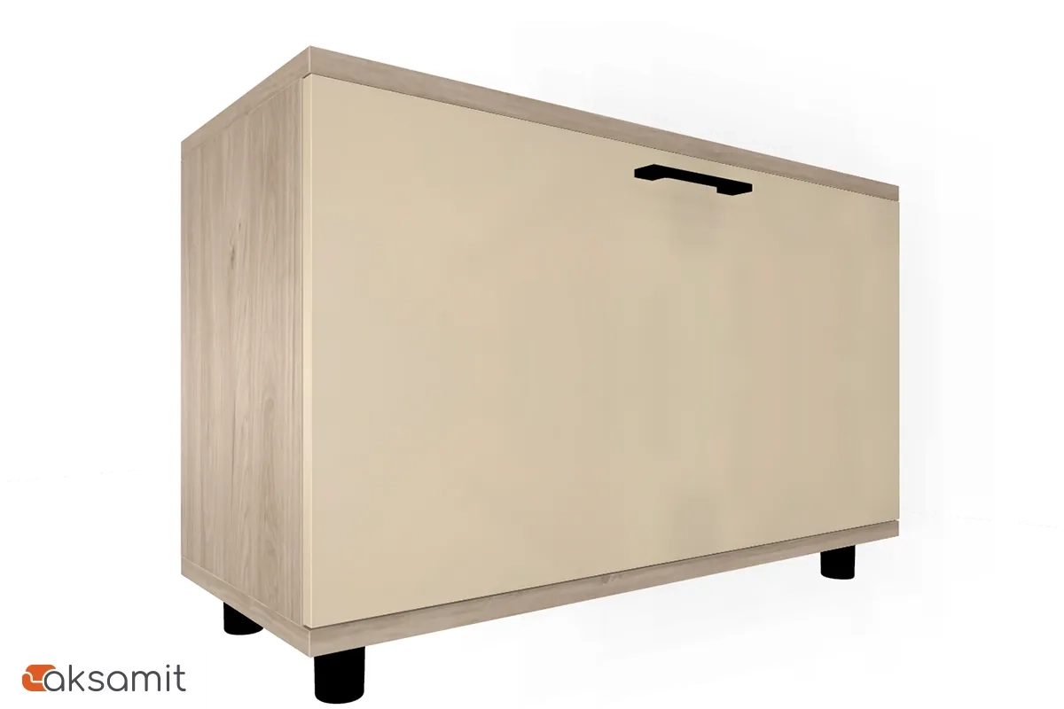 Тумба ТБ-5041-ГС-КГ (Гикори Джексон Светлый / Кашемир Глянцевый)