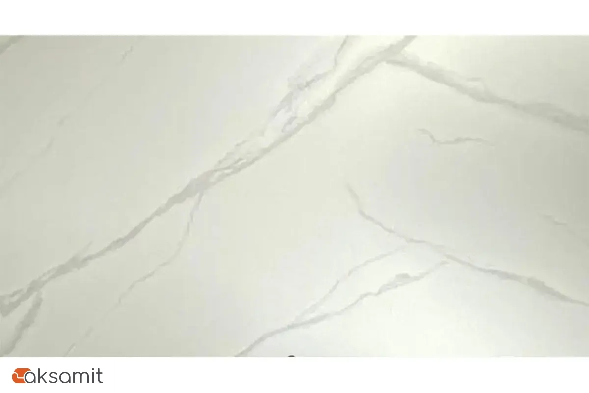 Стол обеденный Луи (Керамика YB9020023B Белый мрамор / МДФ Черный кварц / Металл Черный)