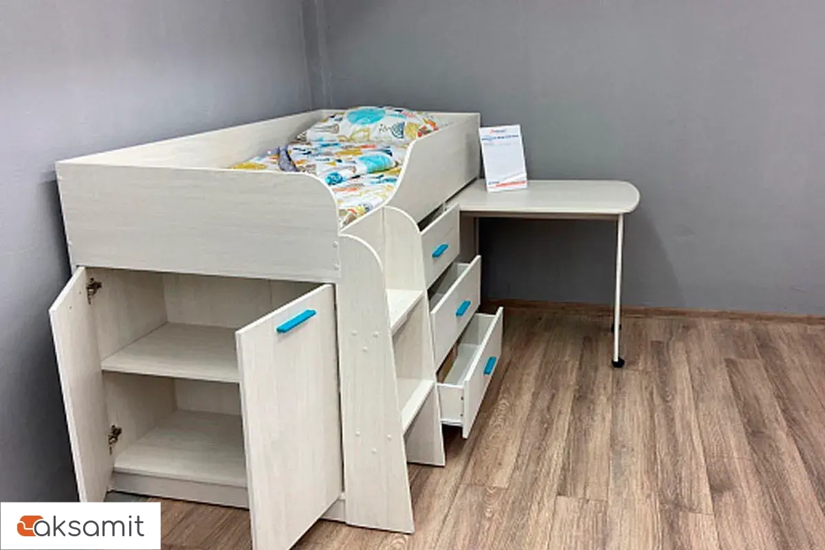 Кровать двухъярусная Каприз 6 без рисунка Кровать двухъярусная Каприз 6 без рисунка фото