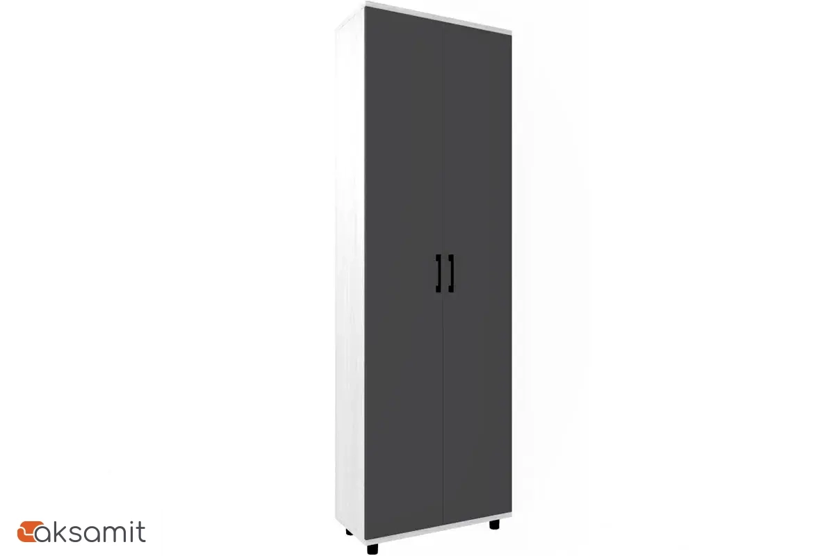 Шкаф многоцелевой ШК-5034-СЯ-АМ (Снежный Ясень/Антрацит Матовый)