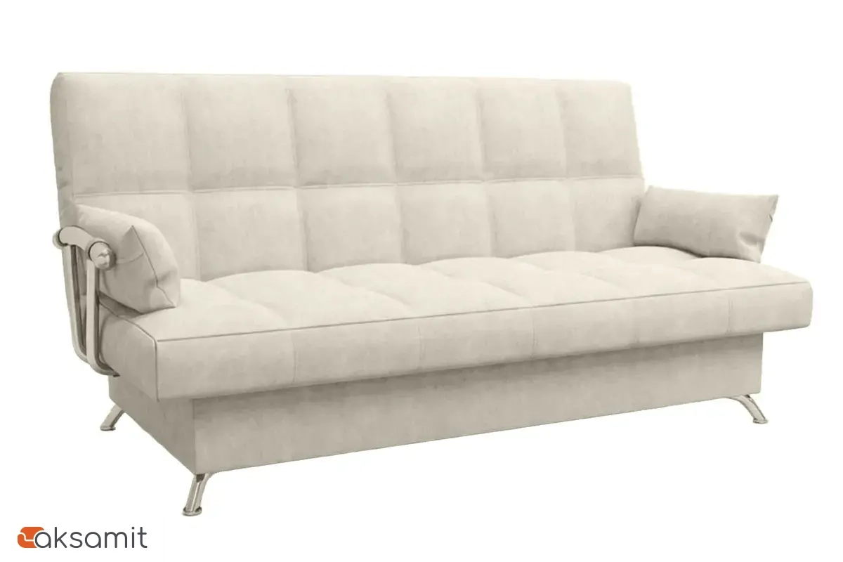 Диван-кровать Финка с хром. бок. "Регина-45.2" Nebby 001 Бежевый