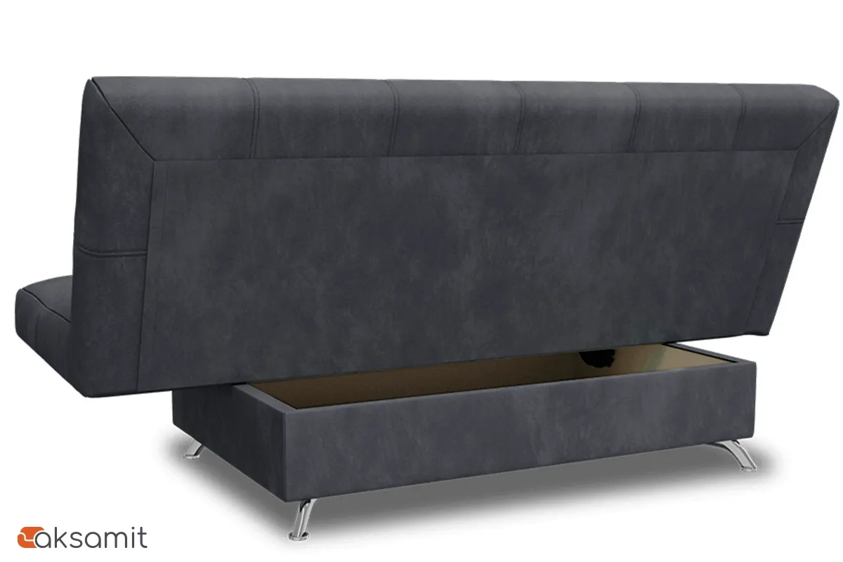 Диван-кровать Клик-кляк 8 ДК Регина-45.1 Севен 12 Графит