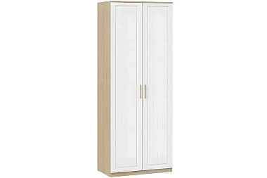 Шкаф для одежды Сэнди (Вяз благородный/Белый)