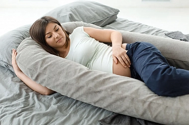 Подушка для беременных U-образная (Серая)