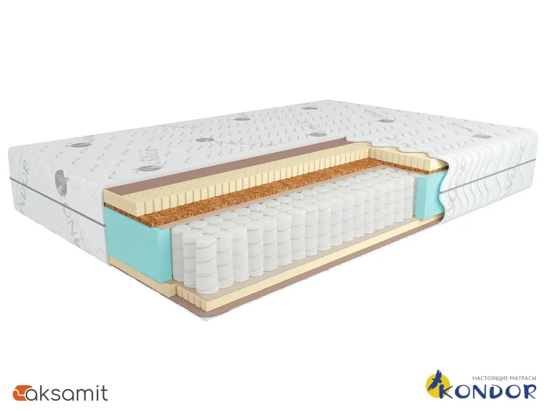 Матрас Kondor Bora-2 Medio 120х200х21 жаккард Матрас Kondor Bora-2 Medio 120х200х21 жаккард