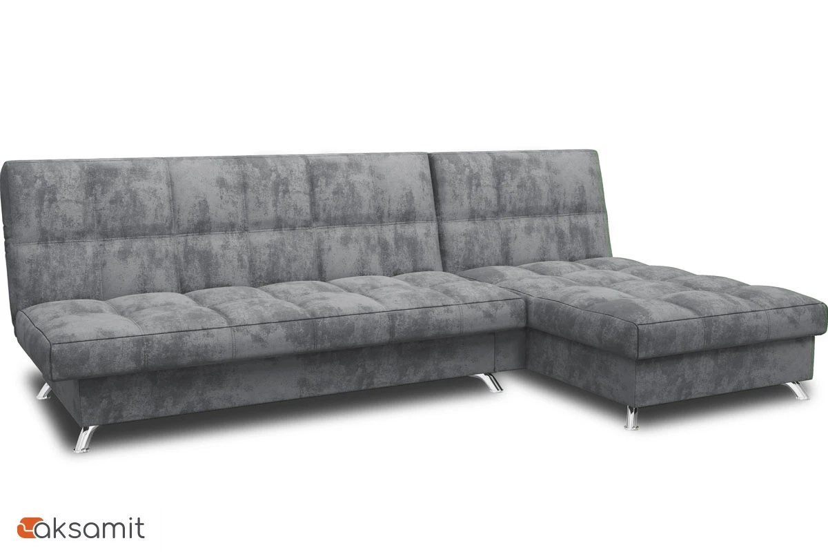 Угловой диван Регина-45.2 Финка ДКУ Monaco 13 C-Steel