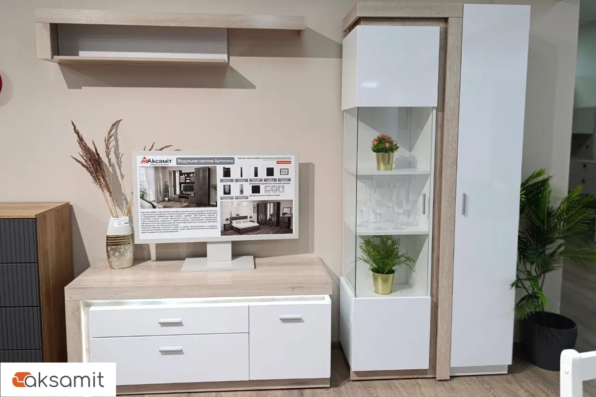 Гостиная Люмен (Белый снег) фото