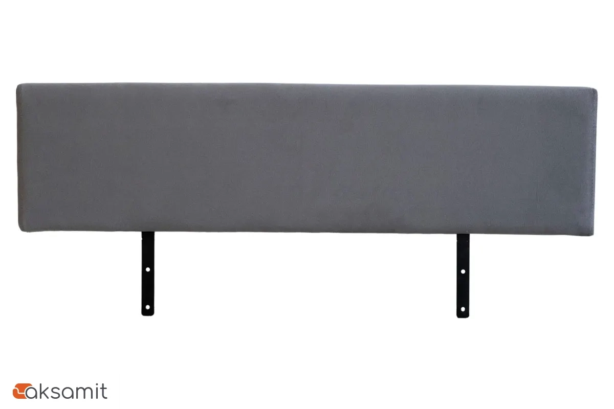 Защитный бортик односпальной кровати Джеки/Мика Newtone Antracite (Серый)