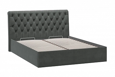 Кровать Скарлет без ПМ 160х200 (Графит серый)