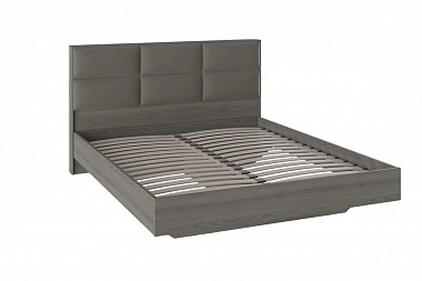 Двуспальная кровать Либерти с мягкой спинкой СМ-297.01.001 (160х200) фото