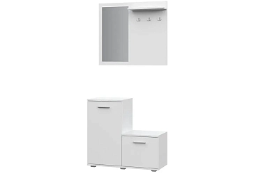 Комплект мебели для прихожей Fun КП-1 (Белый) 71337651