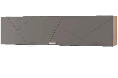 Шкаф настенный Скайлайн 1200 с горизонтальной дверкой (Графит)