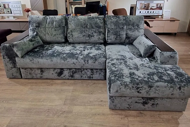 Угловой диван Остин ДКУ Plush Графит