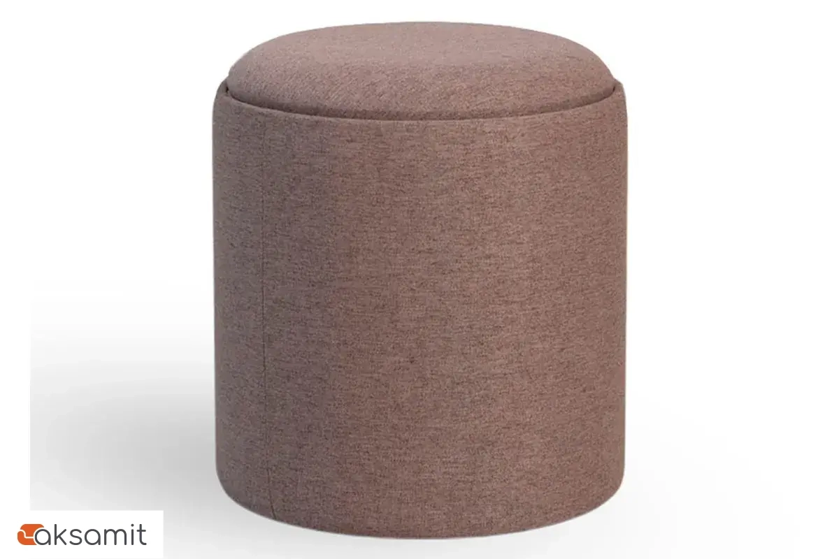 Пуф Грац Стандарт (Рогожка / Коричневый)