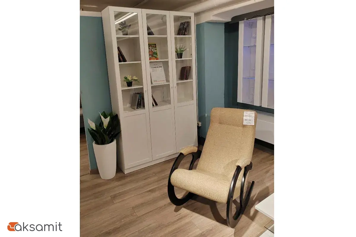 Шкаф для книг двухстворчатый Харрис 32 (Белый)