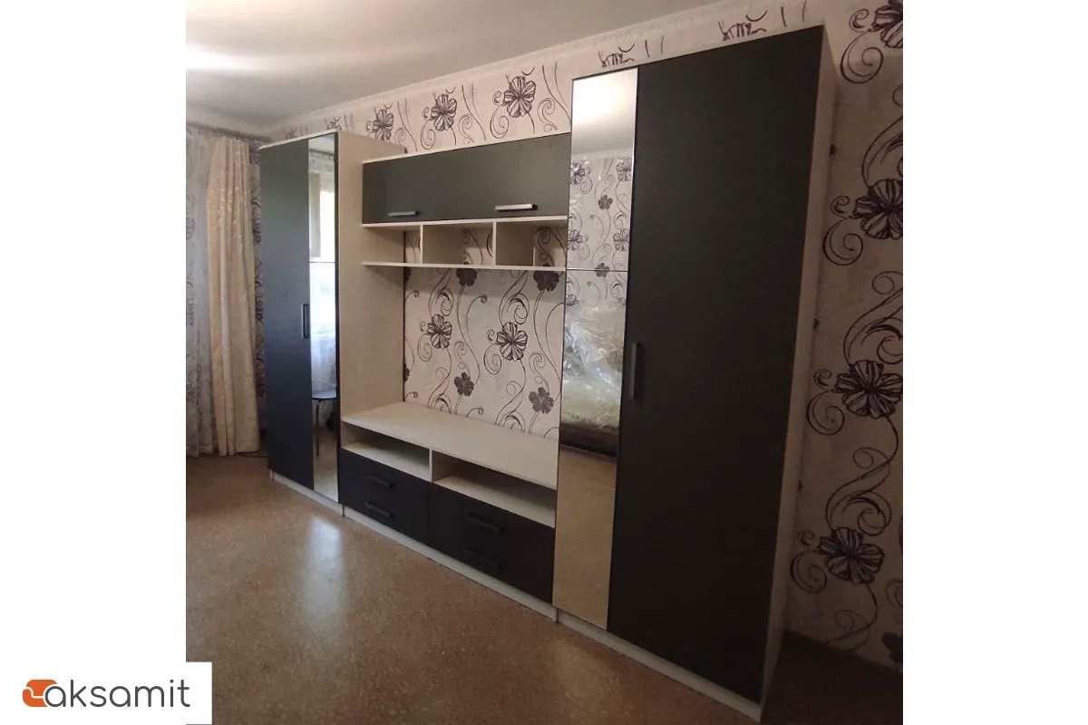 Гостиная Палермо-7 (Анкор белый/Графит)