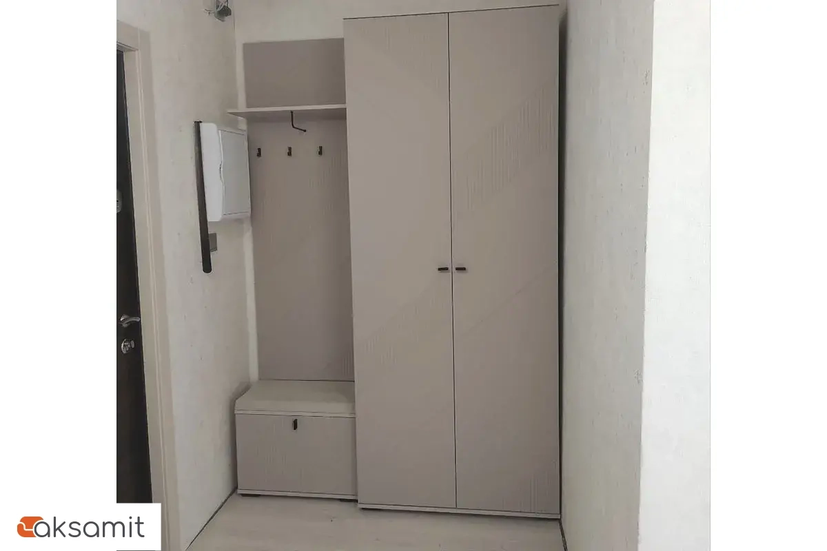 Тумба с мягким элементом Кашемир (Кашемир/Сантьяго/Neo 02)