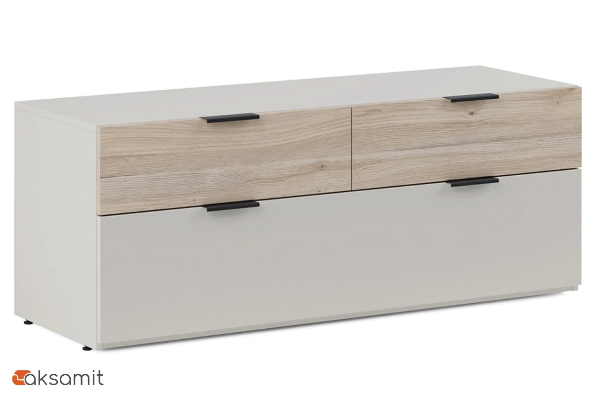 Тумба Мария МТ 120.3F (Дымчато-серый/Дуб Мария) Тумба Мария МТ 120.3F (Дымчато-серый/Дуб Мария)