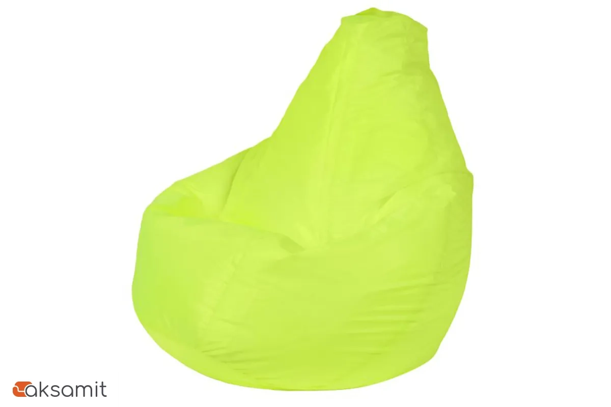 Кресло Мешок Груша Лайм (Оксфорд) XL