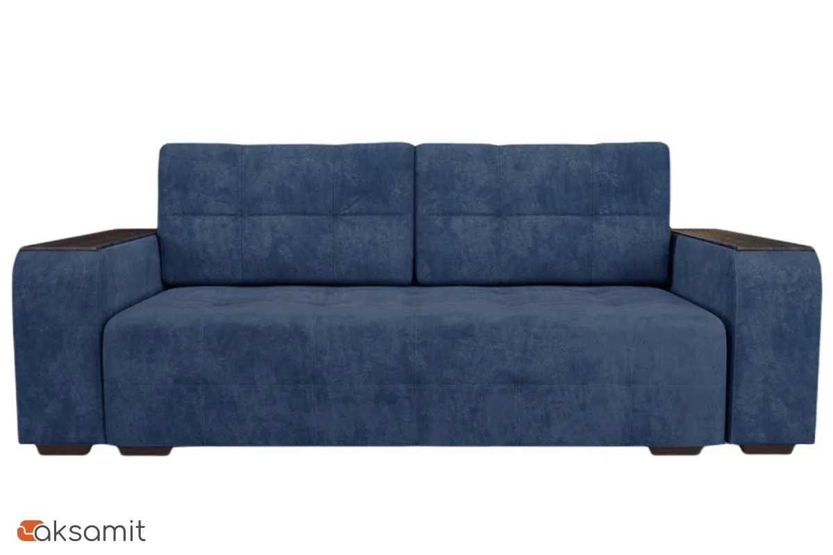 Диван Бали 4 ДК Siesta Blue steel