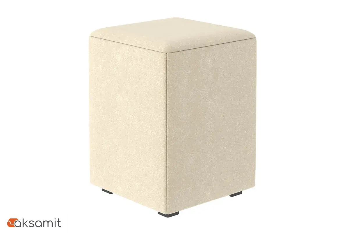 Пуф Рим (Ткань велюр / Бежевый)